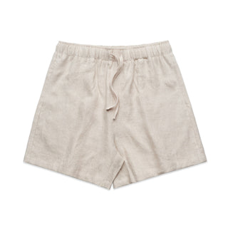 Buy natural Women&#39;s Linen Shorts - 4919