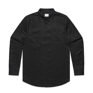 Buy black Men&#39;s Linen Shirt - 5418