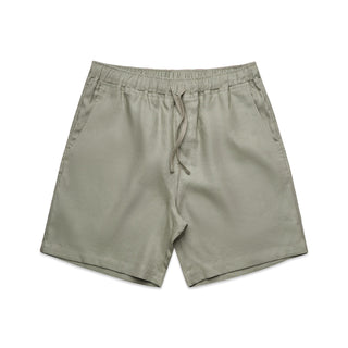 Buy eucalyptus Men&#39;s Linen Shorts - 5919