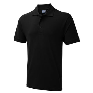 Buy black Active Cotton Polo Shirt - UC114