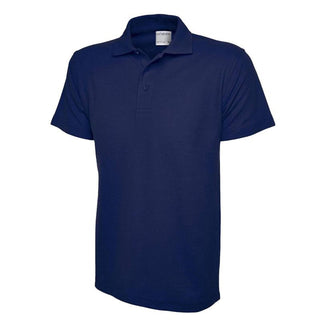 Buy french-navy Active Cotton Polo Shirt - UC114
