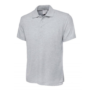 Buy heather-grey Active Cotton Polo Shirt - UC114