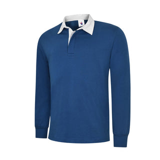 Buy royal-blue Classic Rugby Shirt - UC402