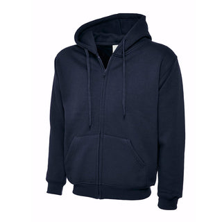 Buy navy Classic Full-Zip Hooded Sweatshirt - UC504