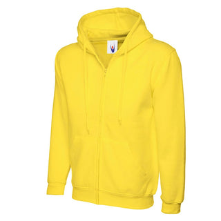 Buy yellow Classic Full-Zip Hooded Sweatshirt - UC504