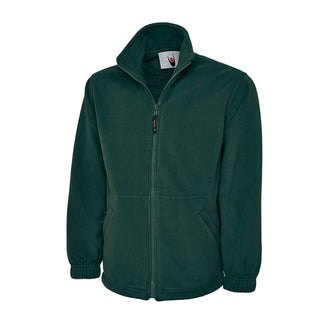 Buy bottle-green Premium Full-Zip Micro Fleece Jacket - UC601