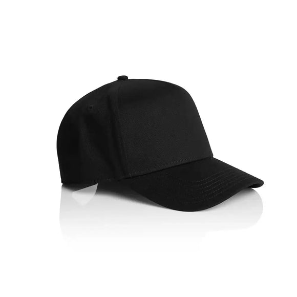 AS Colour Frame Cap - 1160 in Black on a white background
