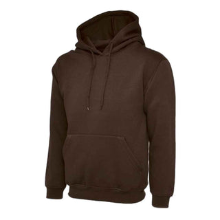 Buy brown Classic Hooded Sweatshirt - UC502