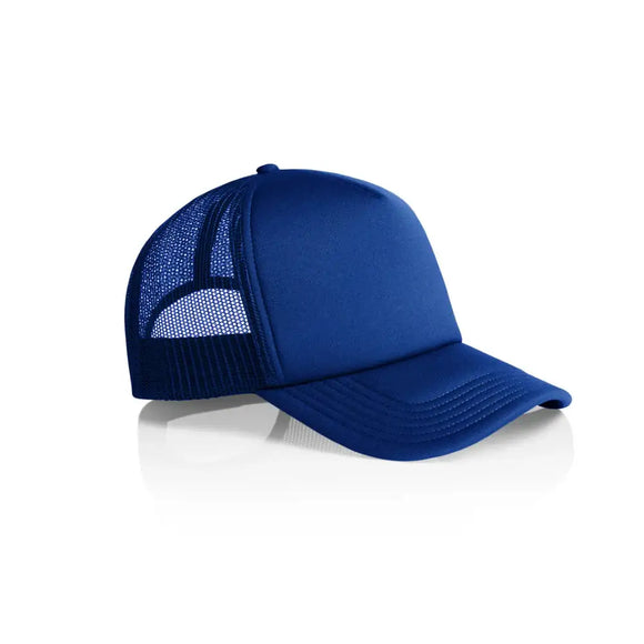 AS Colour Frame Foam Trucker Cap - 1161 in liberty blue on a white background