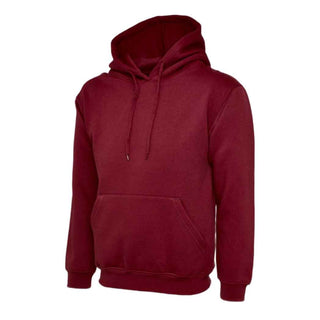 Buy maroon Classic Hooded Sweatshirt - UC502