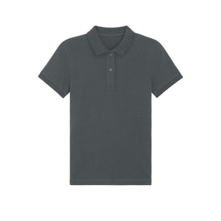 Buy anthracite Women&#39;s Fitted Elliser Pique Polo Shirt - STPW333