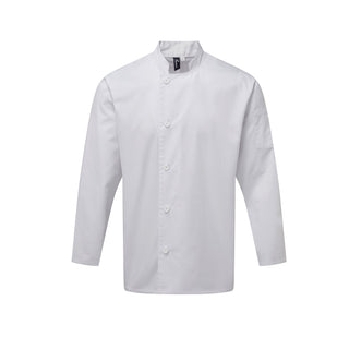 Buy white Chef&#39;s Essential Long Sleeve Jacket PR901