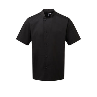 Buy black Chef&#39;s Essential Short Sleeve Jacket PR900