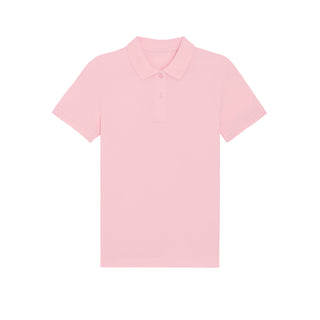 Buy cotton-pink Women&#39;s Fitted Elliser Pique Polo Shirt - STPW333