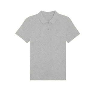 Buy heather-grey Women&#39;s Fitted Elliser Pique Polo Shirt - STPW333