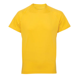 Buy sun-yellow Panelled Tech T-Shirt - TR011