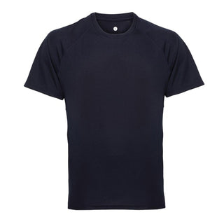 Buy french-navy Panelled Tech T-Shirt - TR011
