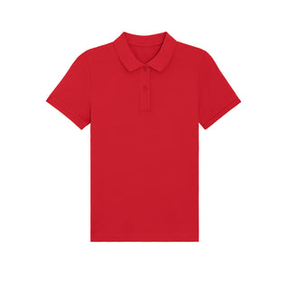 Buy red Women&#39;s Fitted Elliser Pique Polo Shirt - STPW333