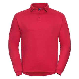 Buy classic-red Heavy-Duty Collar Sweatshirt - 012M