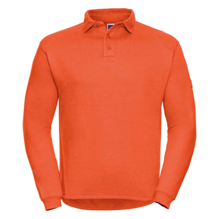 Buy orange Heavy-Duty Collar Sweatshirt - 012M