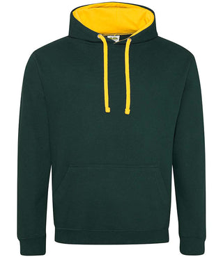 Buy forest-green-gold College Varsity Zoodie - JH003