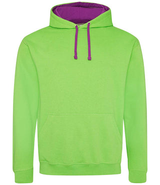 Buy lime-green-magenta-magic College Varsity Zoodie - JH003