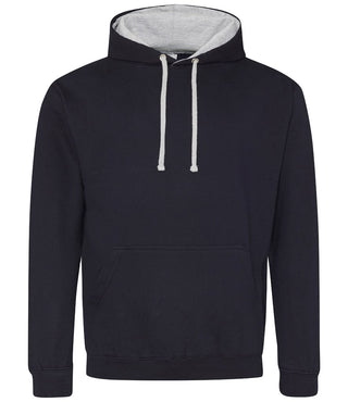 Buy new-french-navy-heather-grey College Varsity Zoodie - JH003
