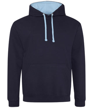Buy new-french-navy-sky-blue College Varsity Zoodie - JH003