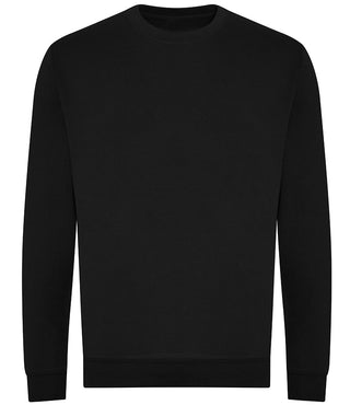 Buy deep-black Organic College Sweatshirt - JH230