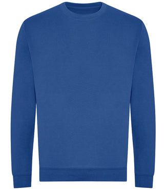 Buy royal-blue Organic College Sweatshirt - JH230