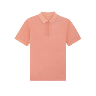 Buy garment-dyed-aged-rose-clay Vintage Prepster Polo Shirt - STPU335