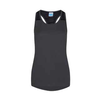 Buy charcoal-black Women&#39;s Cool Smooth Workout Vest - JC027
