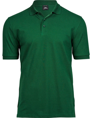Buy forest-green Men&#39;s Luxury Stretch Polo 1405