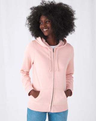 Women's Organic Zipped Hood