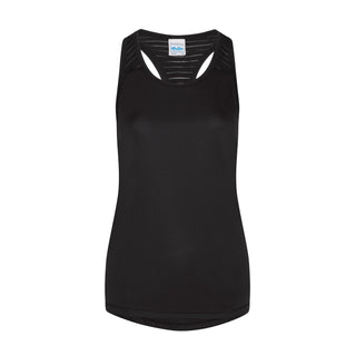 Buy jet-black-black Women&#39;s Cool Smooth Workout Vest - JC027
