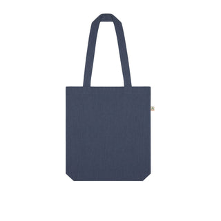 Buy melange-dark-denim Recycled Heavy Shopper Bag - SA60