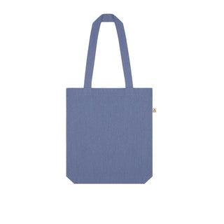 Buy melange-light-denim Recycled Heavy Shopper Bag - SA60