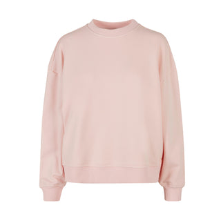 Buy pink Women&#39;s Oversized Crew Neck Sweatshirt - BY212