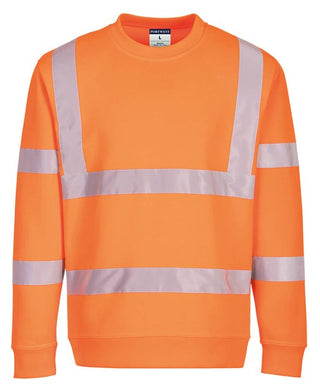 Buy orange Eco Hi-Vis Sweatshirt - EC13