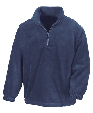Buy navy 12 x Quarter-Zip Fleece