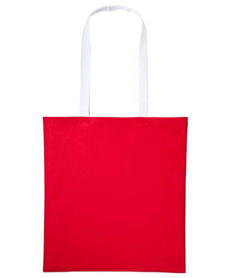 Buy red-white Varsity Cotton Shopper - RL150