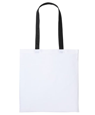 Buy white-black Varsity Cotton Shopper - RL150