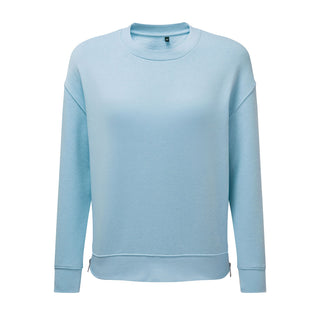 Buy sky-blue Women&#39;s Recycled Chill Zip Sweatshirt - TR600