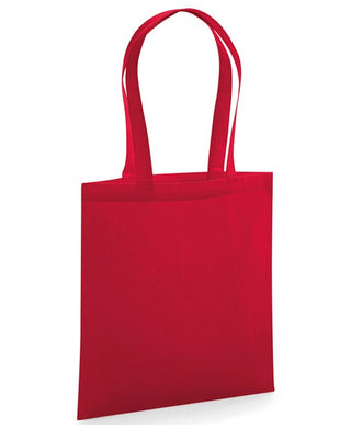 Buy classic-red Premium Organic Cotton Tote Bag - W261