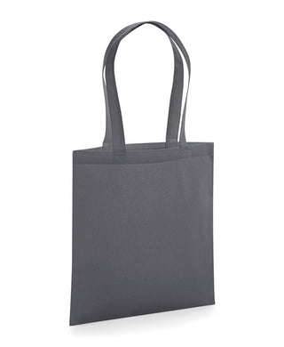 Buy graphite-grey Premium Organic Cotton Tote Bag - W261