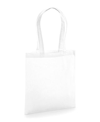 Buy white Premium Organic Cotton Tote Bag - W261