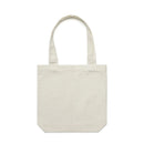 Cream AS Colour Carrie Tote Bag - 1001 on a white background