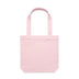 Pink AS Colour Carrie Tote Bag - 1001 on a white background