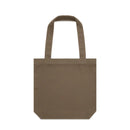 Walnut brown AS Colour Carrie Tote Bag - 1001 on a white background