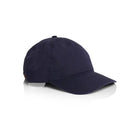 AS Colour Access Five Panel Cap - 1132 in midnight blue on a white background